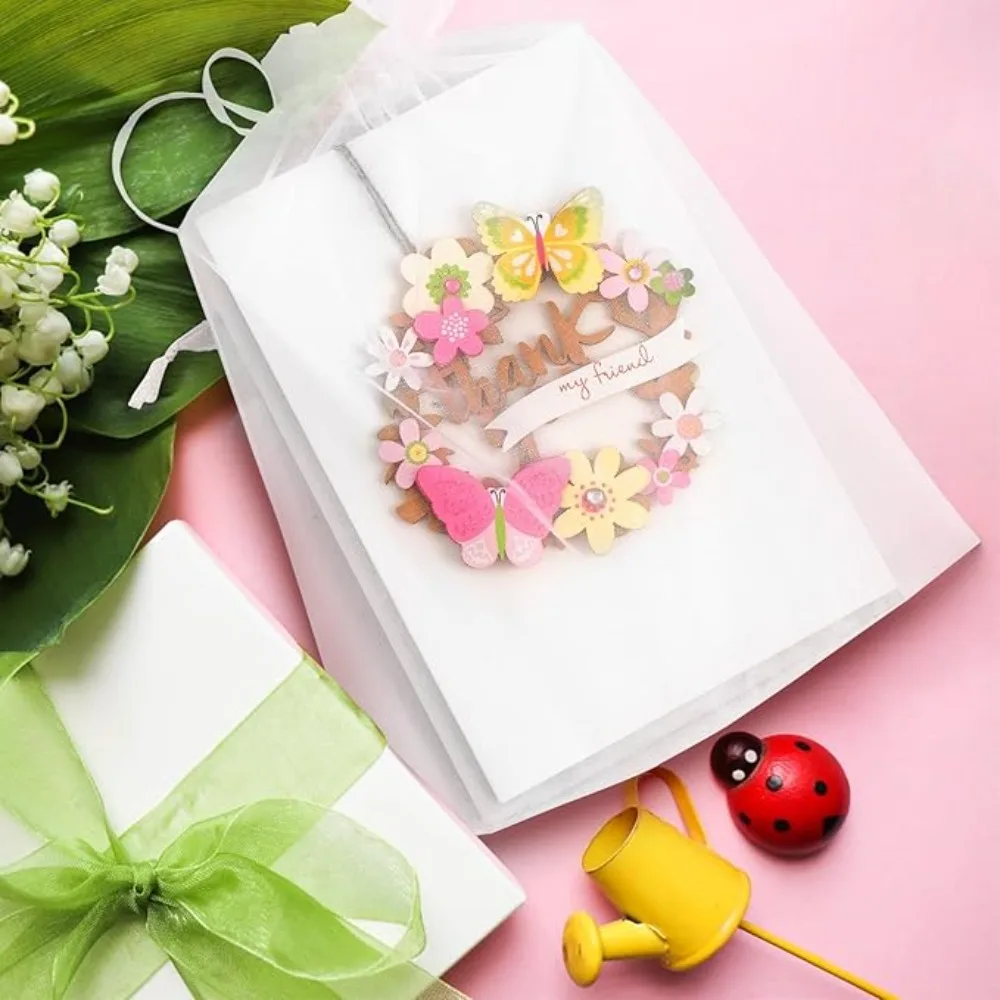 50–300 Stück Organza-Geschenkbeutel, mehrfarbig, Kordelzug, Schmuckbeutel, Süßigkeiten-Schmuckbeutel, 7 x 9, 10 x 15, 15 x 20, 20 x 30 cm, Hochzeit, Weihnachten, Geschenk – Detail 10