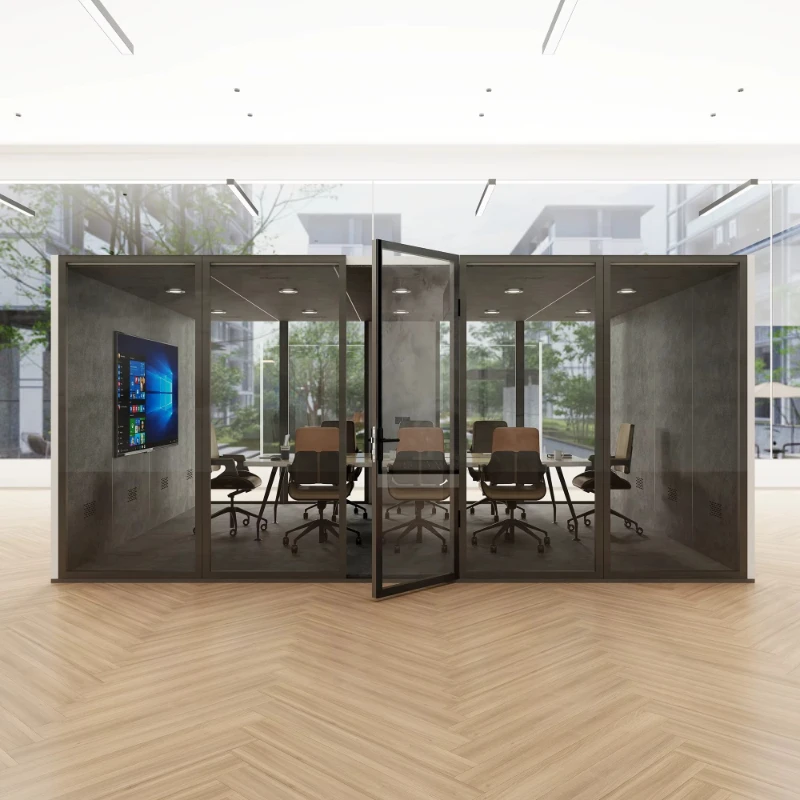 Portable Recording Booth Soundproof Silent Room Acoustic Pod Mobile soundproof room for Home Living Room Studio Quiet