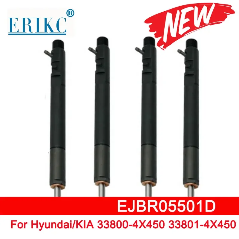 4PCS Diessel Injector EJBR05501D 338004X450 338014X450 Nozzle 33800-4X450 33801-4X450 for Hyundai/KIA Euro 4