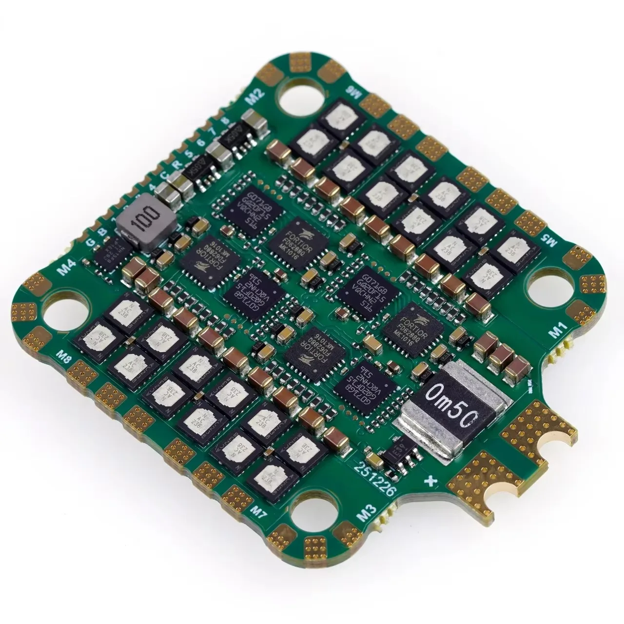 TopESsNeutronRC 8in1 50A DSHOT1200 ESC 2-8S 8 IN 1 30.5mm Hole Distance Electronic Speed Controller For X8 Frame
