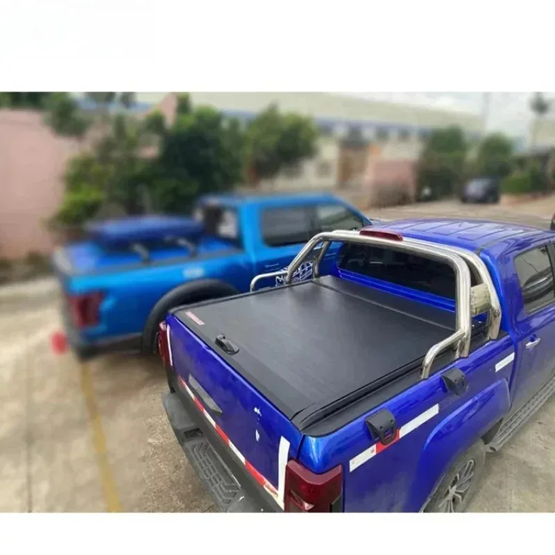 

Custom Retractle Truck Bed Cover for 1500 5.7ft 6.5ft Alloy Aluminum Tonneau Cover