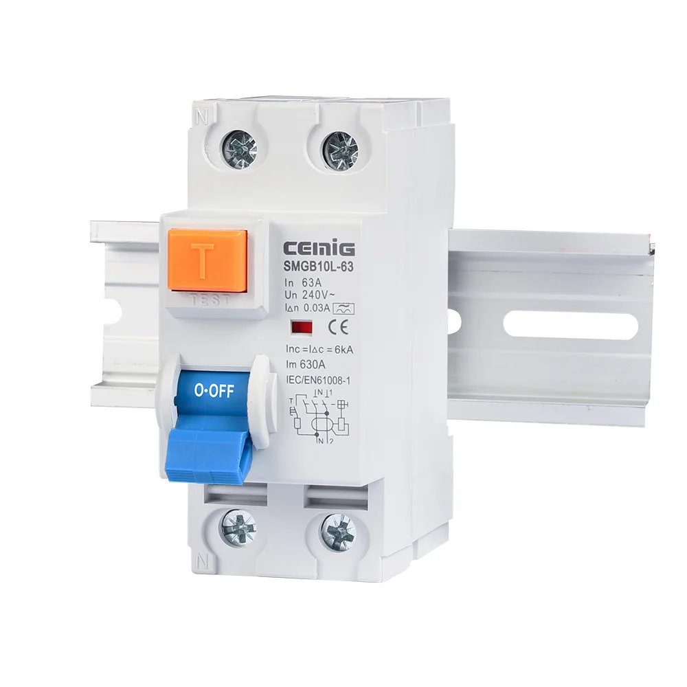 Cemig 2p Typ ein rccb-Fehlerstrom schutzsc halter