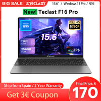 Teclast F16Pro 15.6-Inch Laptop, 12Gb Ram+256Gb Rom/16Gb Ram+512Gb Rom, 1920X1080, for Intel N95, Backlit Keyboard, Mini-Hdmi
