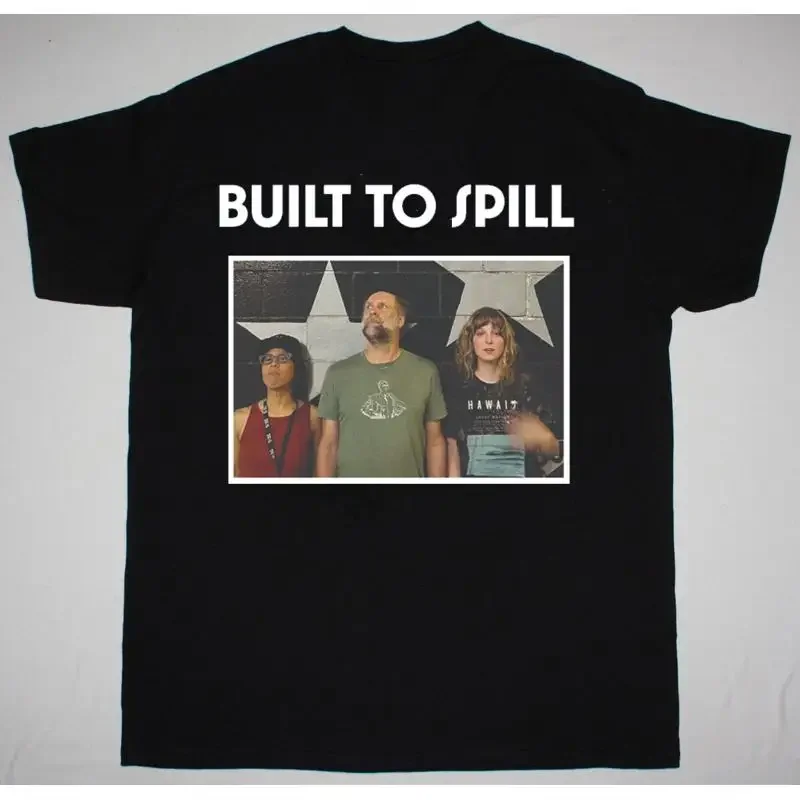NEW Built To Spill  For Fan Black Full Size T Shirt