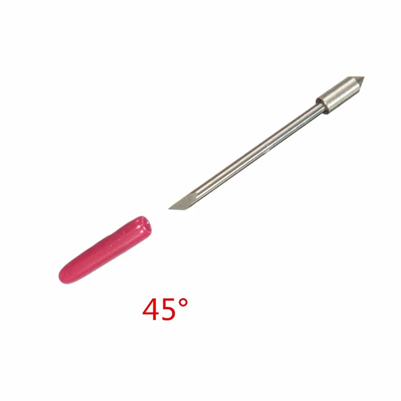 Graptec-Soporte de camafeo de silueta CB09 de alta dureza, cortador de vinilo, plóter de 45 grados, 15 cuchillas, más nuevo