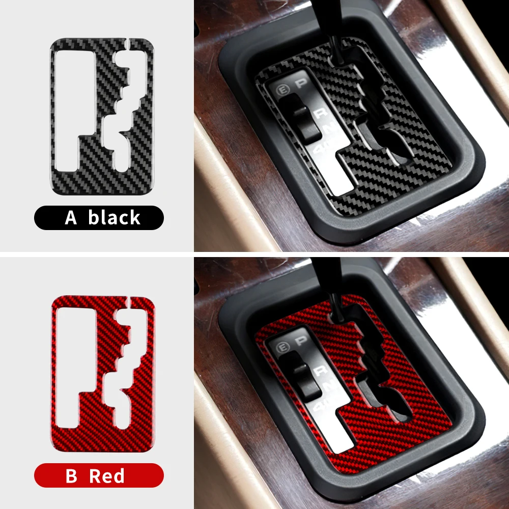 Real Soft Carbon Fiber Sticker For Mercedes Benz SL R129 1990-1994 1995 1996 1997 1998 1999 2000 2001 2002 Car Gear Frame Trim