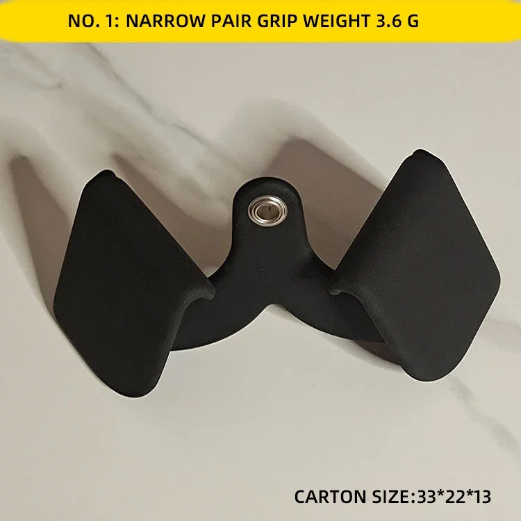 Wholesale 5pcs set Weight Lifting Gym Handle Cable For Fitness Body Building Mag handle Bar mag grip lat pull down bar