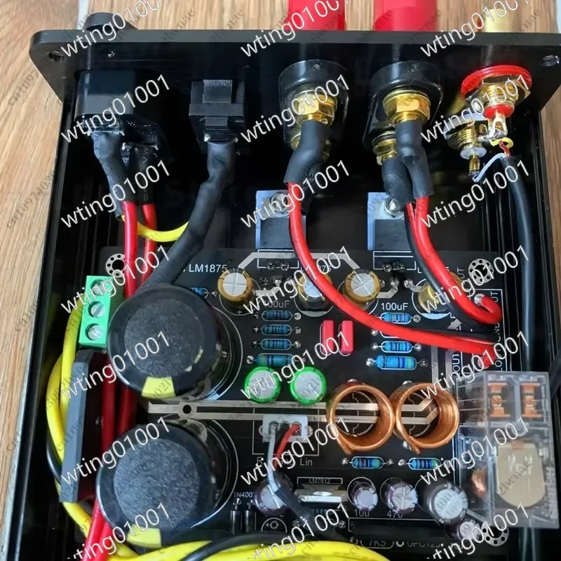 for LM1875 Power Amp for A1 Preamp GC2.0 Stereo HIFI High Fidelity Audio System Finished Unit Clear Sound Quality Home