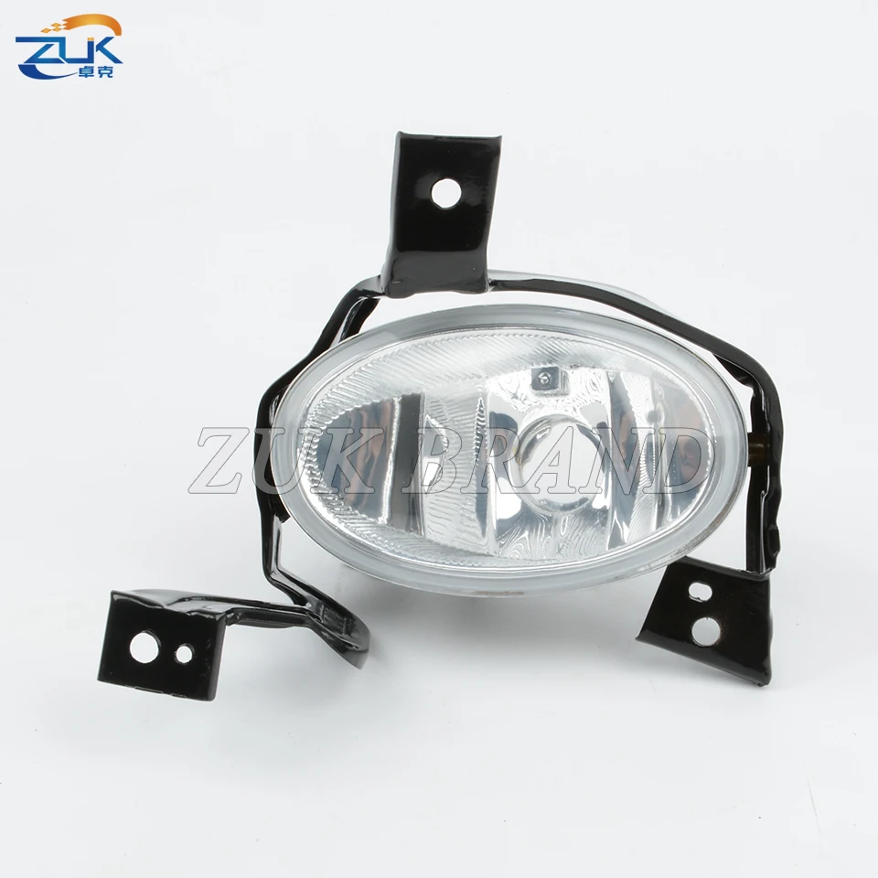 ZUK Car Accessories Front Bumper Fog Lamp Anti-Fog Light For HONDA CRV CR-V III RE1 RE2 RE4 2010 2011 Foglight With Glass Lens