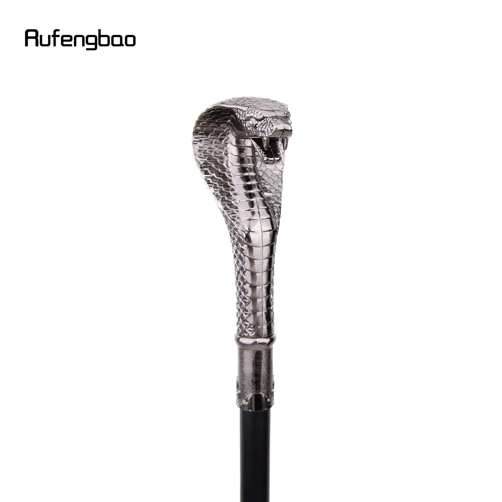 الفضة الفاخرة الأفعى واحدة مشتركة موضة عصا للمشي ديكور مصاص دماء تأثيري حفلة عصا للمشي هالوين Crosier 93 سنتيمتر