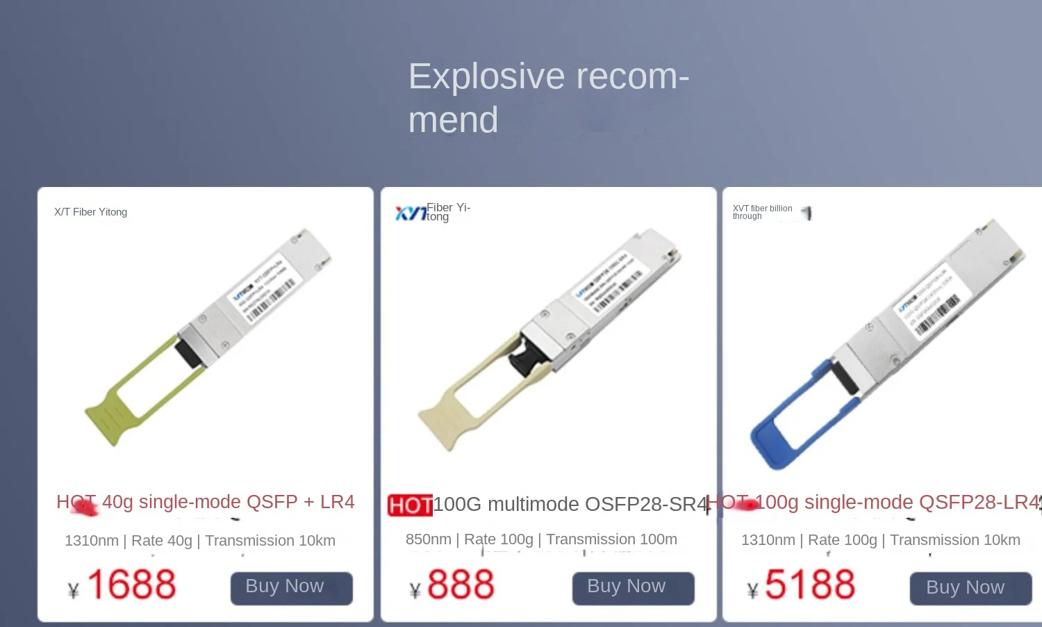 GOOD 40G BIDI Optical Module QSFP SRBD 832~918nm LC Interface 150m Compatible with for Cisco for H3C Switch for FTTH