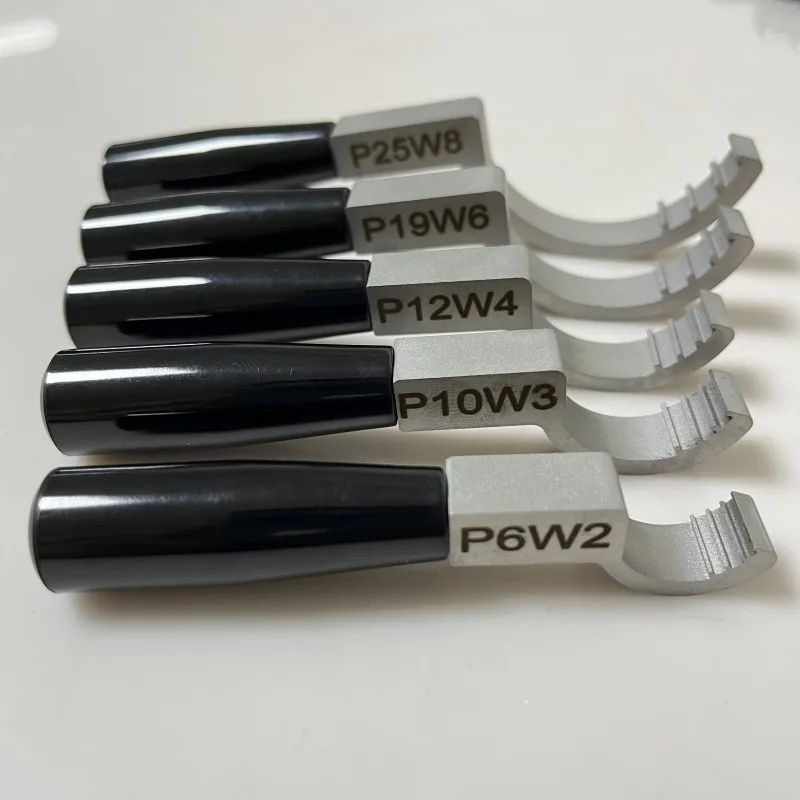 Stainless Steel Crescent Wrench For PFA Flare Insert Fittings Special Assembly Spanner Semiconductor Pipeline Tool