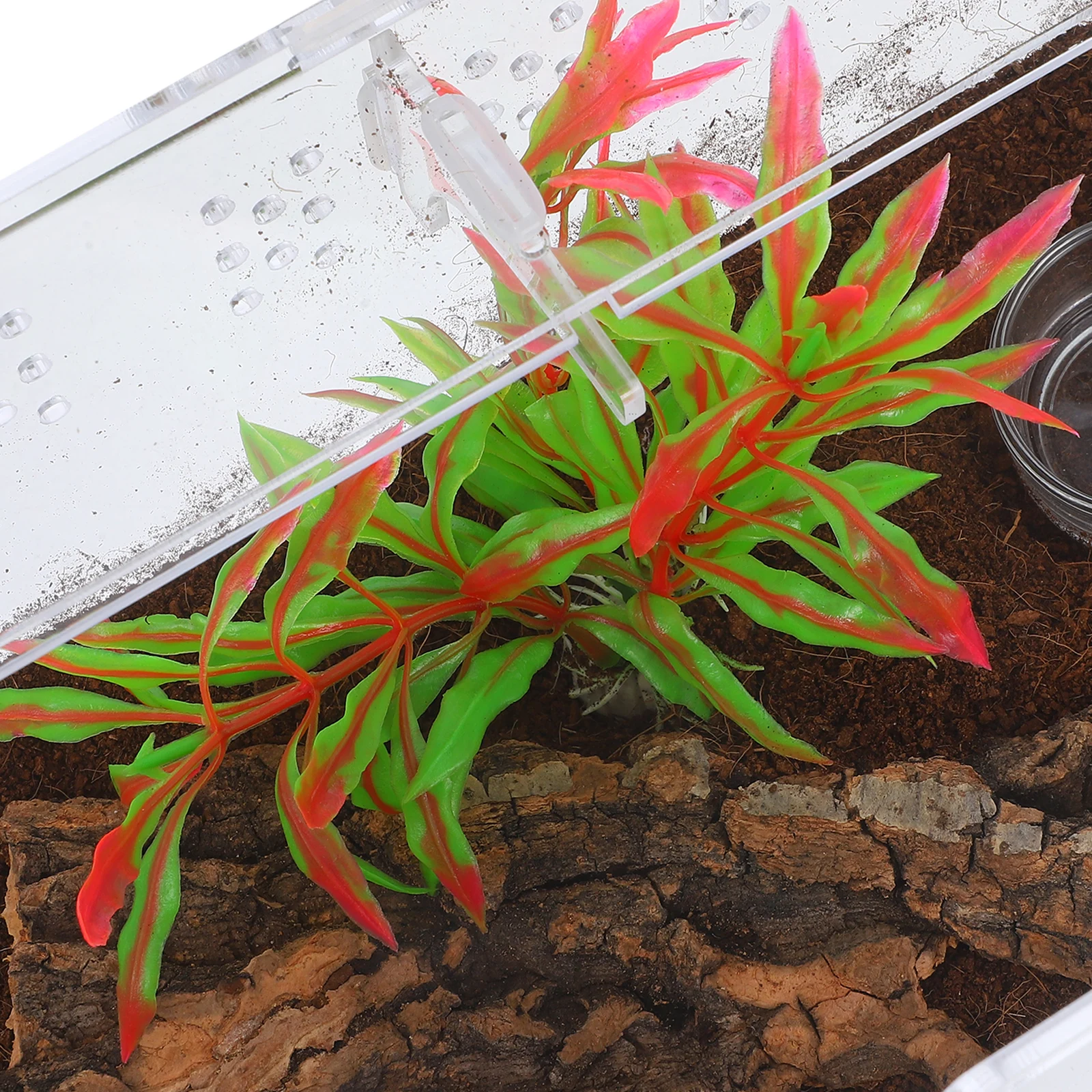 

Clear Acrylic Reptile Breeder Case Transparent Durable Cage For Lizards Snakes Frogs Tarantulas Turtles Enclosure Habitat Tank