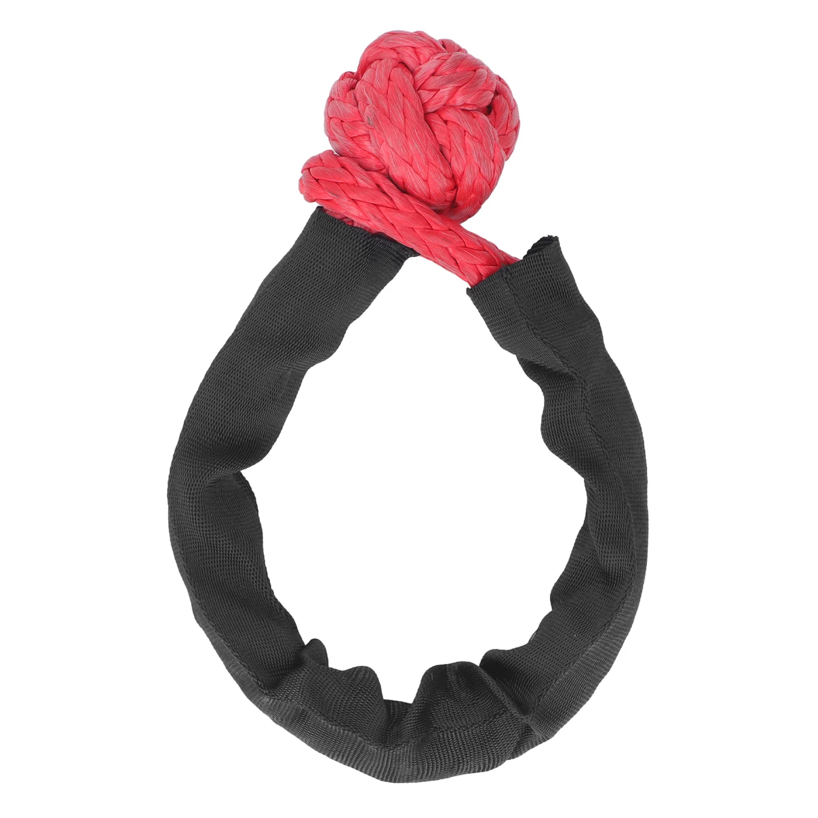 1Pc Slepen Zachte Beugel 20mm 41000 LBS Breuksterkte Herstel Touw Beugel met Beschermhoes voor Vrachtwagen SUV Offroad Voertuig