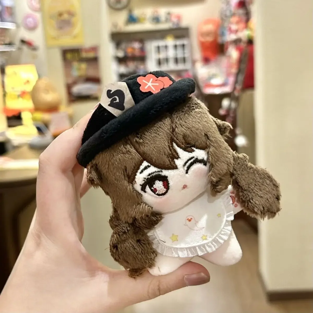 10cmの可愛い綿のぬいぐるみ 原神インパクト 八重神子 菊地舞 神里彩花 ぬいぐるみ 友達へのクリエイティブな会議ギフトとして