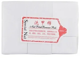 أدوات تزيين الأظافر، مناديل قطنية 100%، مناديل أظافر خالية من الوبر، مزيل طلاء جل بالأشعة فوق البنفسجية، مناديل أظافر، مسح جل مانيكير للحمام