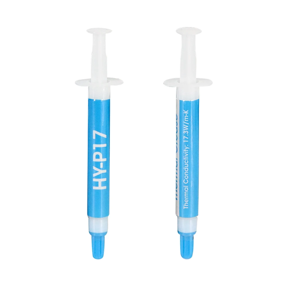 HY-P17 Extreme Thermal Grease Grey 17.3w 2g Thermal Conductive Silicone Grease Paste Cooler Cooling Fan Plaster