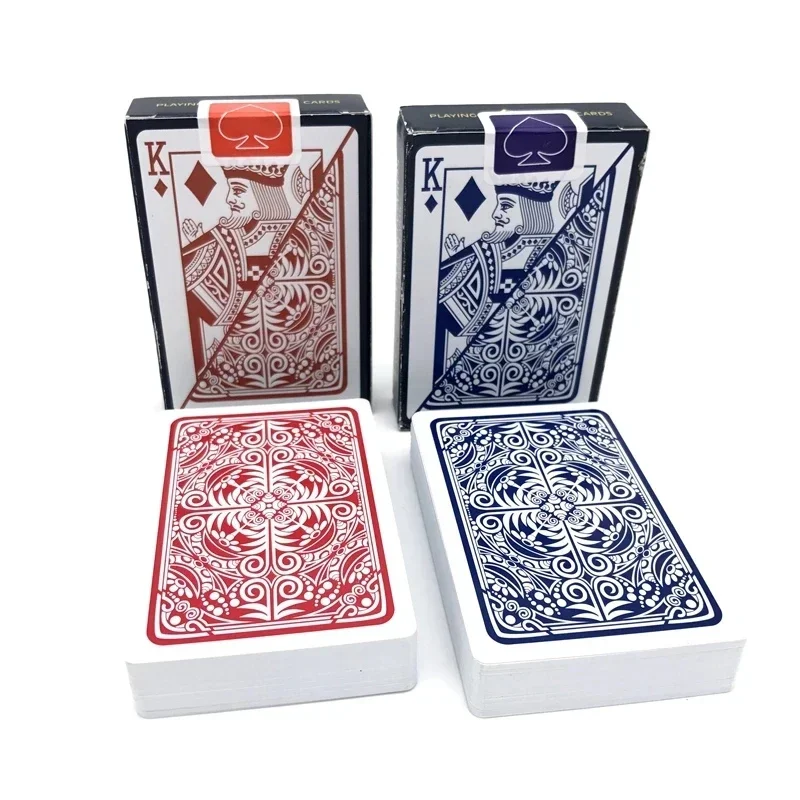 Plastic Playing Cards 5.8CMX8.8CM Waterproof Folding Repair Gram PVC Washable Adult Soha Bridge Entertainment