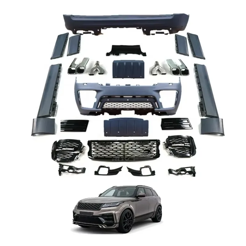 

Car Accessories Vogue Upgrade SVO Style Body Kits Front Rear Bumper Body Kit for Land Rover Range Rover 2013-2017