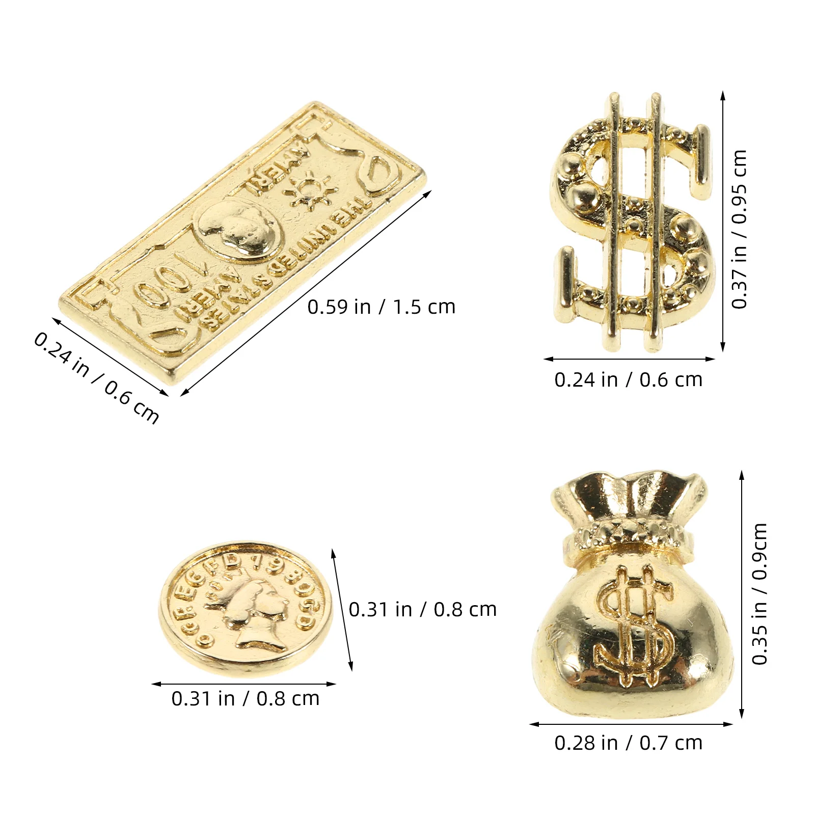 200 pçs jóias de unhas mix dinheiro decoração para unhas liga encantos strass gemas e encantos para salão manicure design