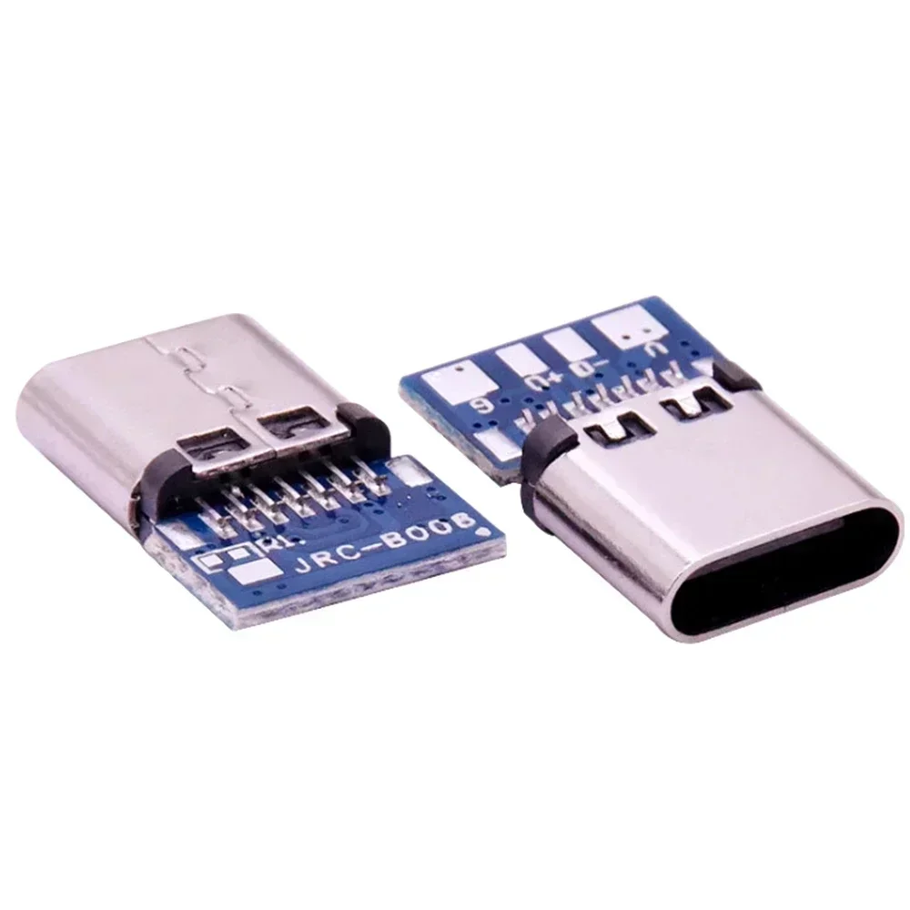 USB 3.1タイプCコネクタ,メスプラグ,スルーホール,垂直シールド,PCB 180, 14ピン,USB-C1, 1〜10個