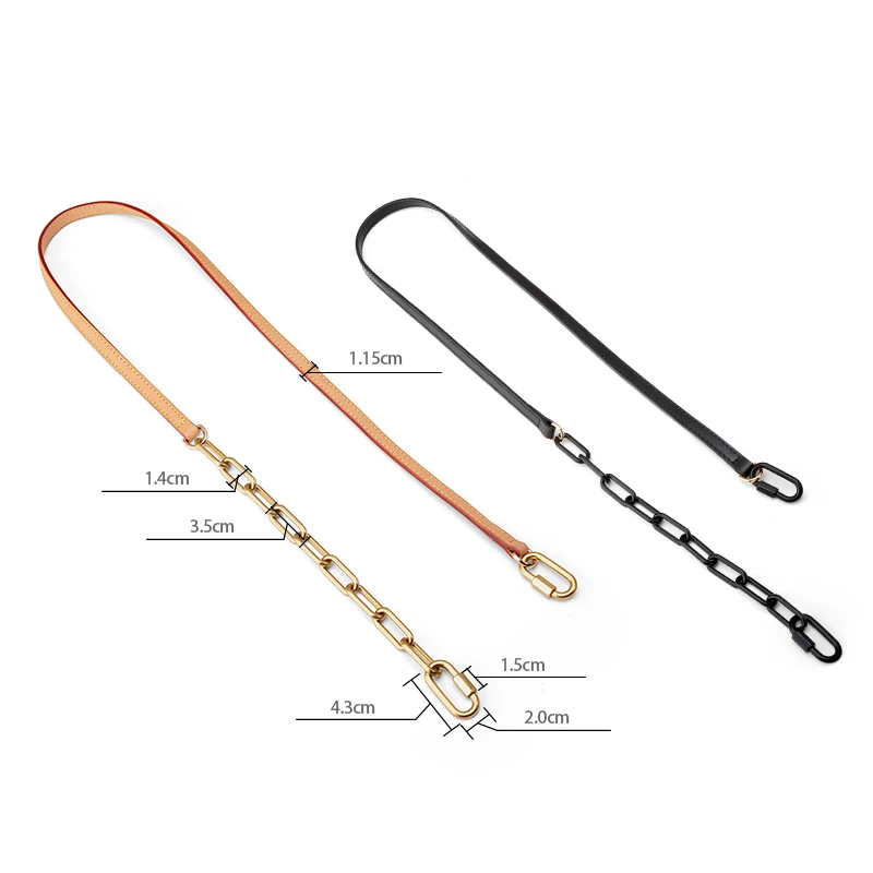 WUTA 100% Couro Genuíno Bolsa Strap DIY Crossbody Substituição Strap Shoulder Bag Strap Para Bolsa Cintos Strap Para For LV Bag