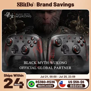 8bitdo GamePads PC Black Myth Wukong Ultimate 2Cワイヤレスまたは有線ゲームコントローラーWindows11 Steam Raspberry Pi Android 10のベストセールスPxtoys -3