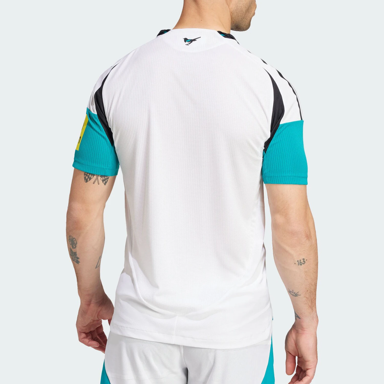 Adidas genuine seasonal new men's training wear-resistant football short sleeved shirt JJ4460