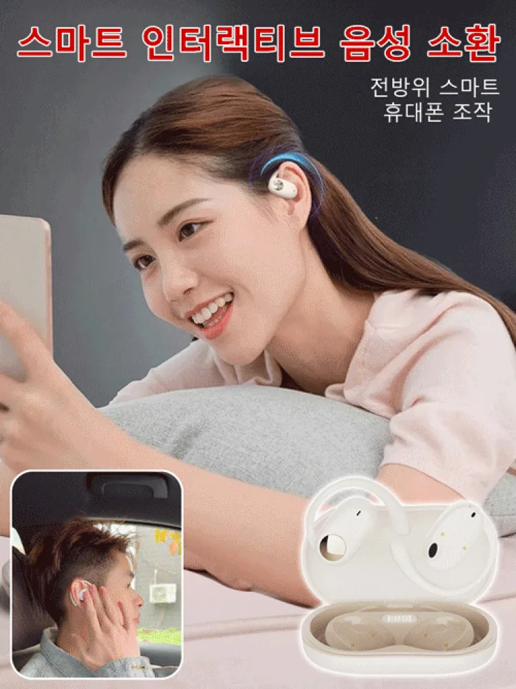 German Original Ear Hanger Sports Earphones 180 °   Rotating Open Ows Bluetooth Earphones