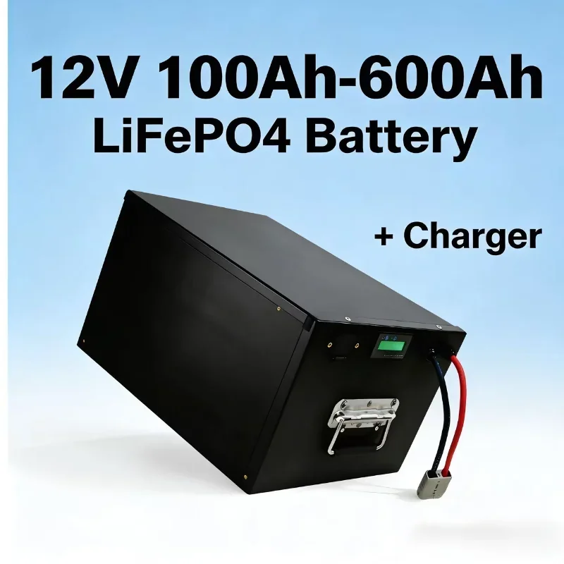 12V LiFePO4 Battery Series (100Ah-600Ah): Off-Grid Power Dominator for Solar & Outdoor Adventuresthis versatile 12V LiFePO4 batt