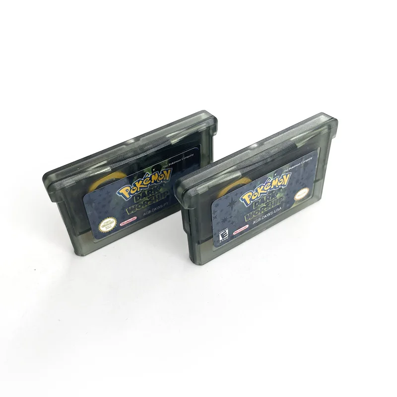 الولايات المتحدة الأمريكية PT نسخة RTC فلاش عربة البوكيمون الظلام العبادة GBA لعبة خرطوشة بطاقة وحدة التحكم فيديو روم هاك اللغة البرتغالية الإنجليزية