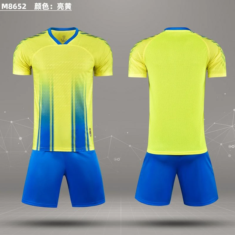 طقم جيرسي لكرة القدم شبكي قابل للتنفس 24/25 زي فريق كرة القدم الصيفي الجديد للرجال والأطفال مع تصميم عصري رياضي مطبوع عليه شريط #4