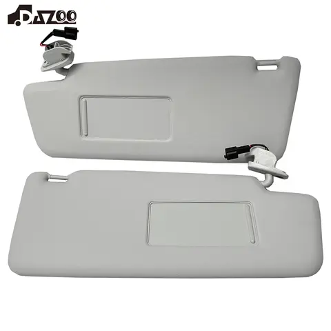 1T0857551 1T0857552 VW Touran 2003-2019 새로운 그레이 썬 바이저 전면 L 또는 R 측면