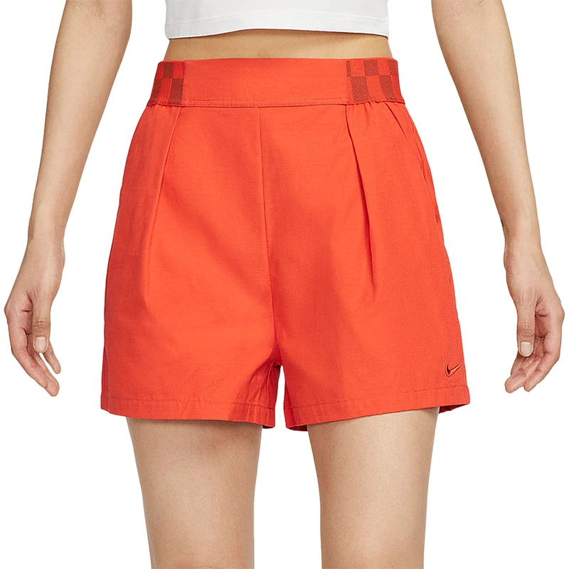 ナイキ公式本物の夏の新しい女性のハイウエスト織カジュアルスポーツショーツ FN2168-809