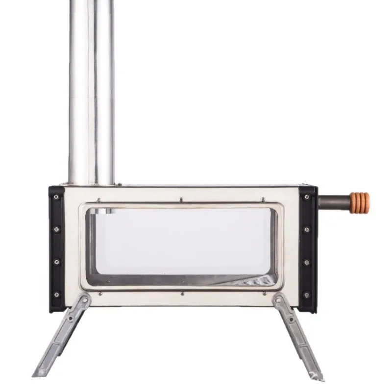 

Portable wood stove, stainless steel heating stove, light and practical stove
