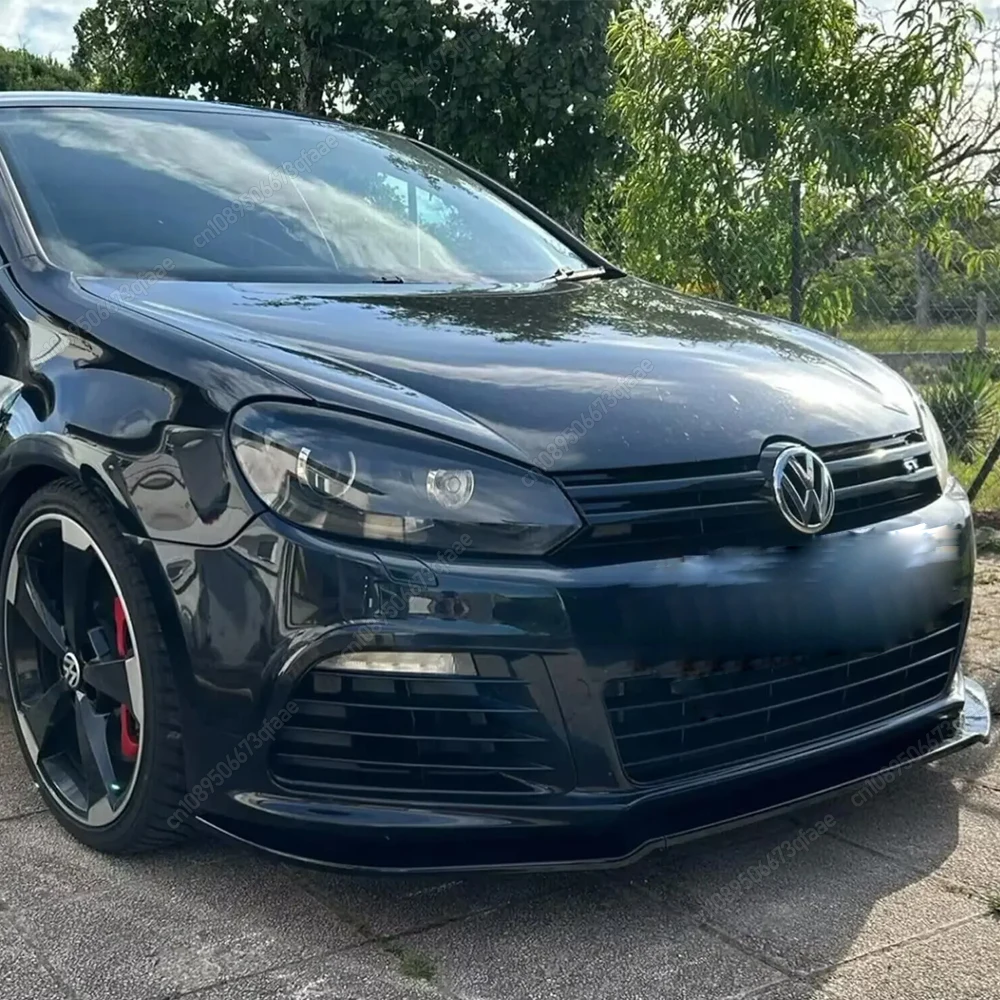 

Спойлер-накладка на передний бампер (канард) для Volkswagen Golf 6 MK6 R R20 2008-2013, обвес, сплиттер, диффузор, дефлектор, тюнинг