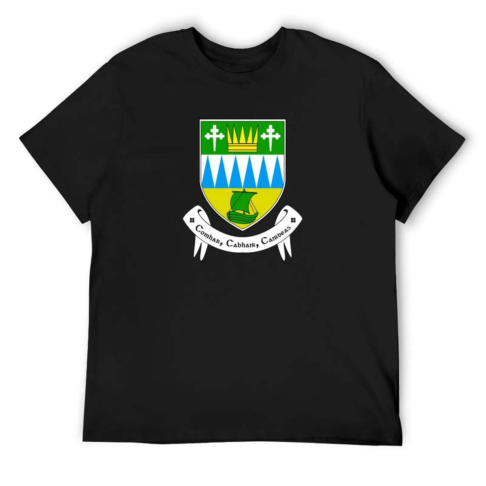 

Coat of Arms of County Kerry, Ireland T-Shirt shirts graphic tees customs plus size clothes cheap stuff men clothings