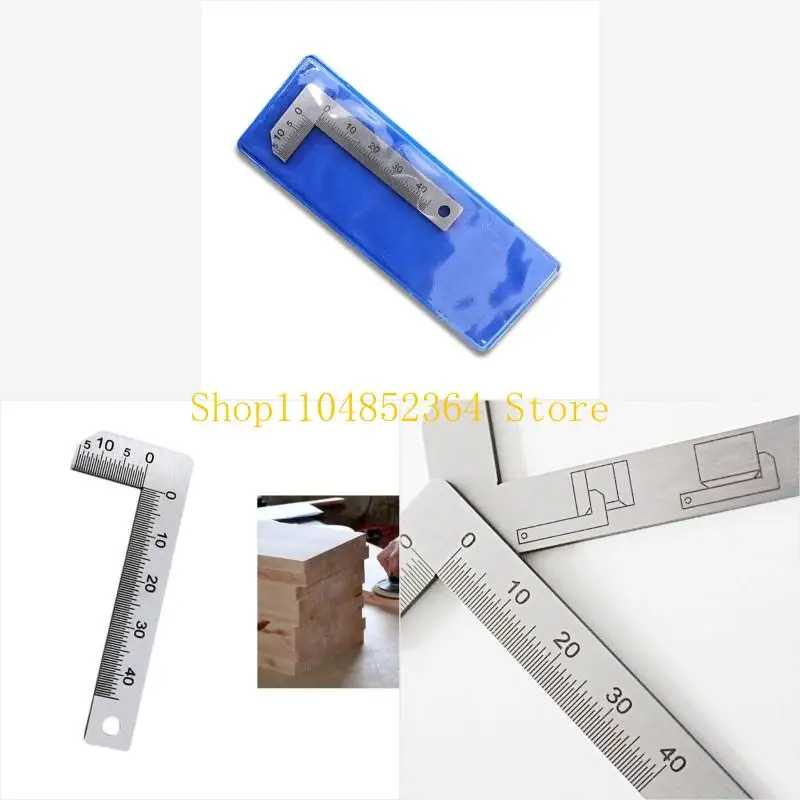 

652F Bevel Edges Measurement Calipers Multifunctional for Right-Angles Assessment