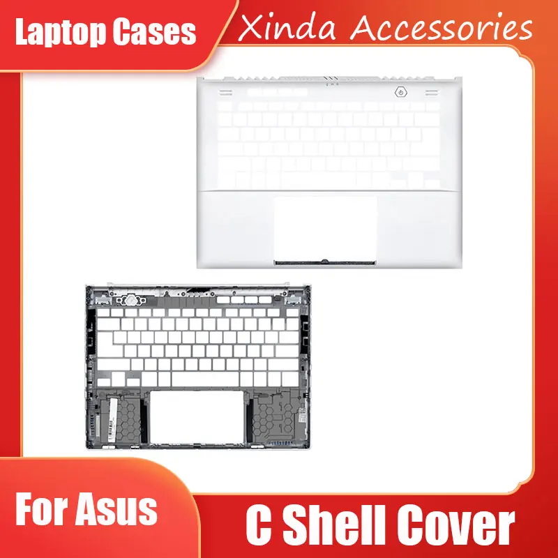 New Original For Asus ROG Zephyrus G14 GA40X GA402 Laptop Cases Accessories Palmrest Upper Case Top Cover Keyboard Cover Frame W
