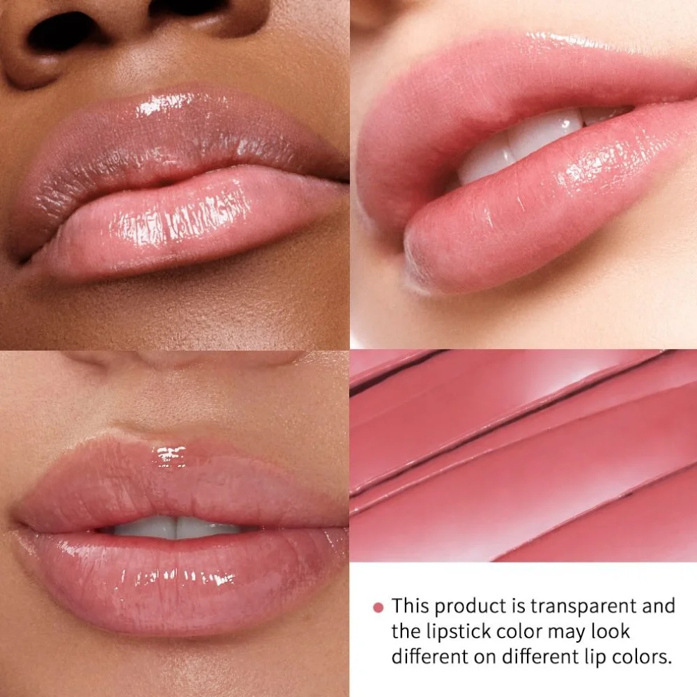 Moda de longa duração colorido bálsamo labial hidratante hidratante cuidados com os lábios creme anti secagem antiaderente brilho labial feminino