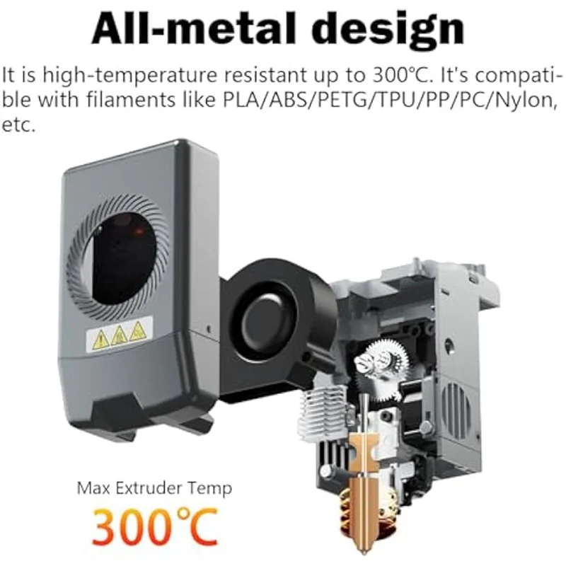 

GO-обновленное быстросъемное сопло Hotend 0,25/0,4 мм, 2 шт., для быстросъемного экструдера Flashforge AD5X