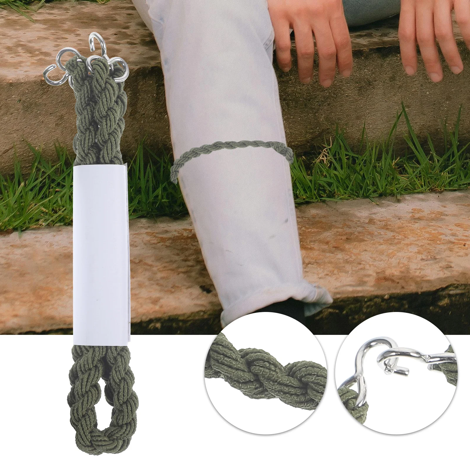 6 Pcs Boot Straps Bands Convenient Blousing Portable Leggings Ropes Aluminum Alloy Trouser