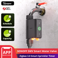 SONOFF SWV Zigbee 3.0 Smart Water Valve IP55 Sprinkler Controller Home Automate Irrigation Compatible with eWeLink Alexa Google