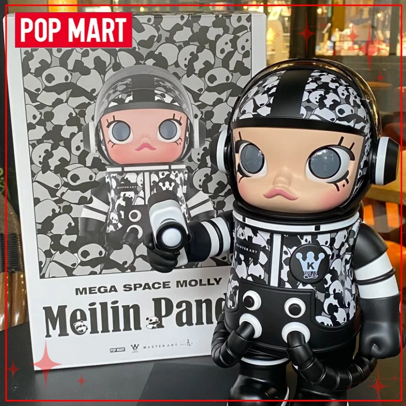 

Genuine POPMART MEGA SPACE MOLLY 400% Meilin's Gift Child Companion Family Favorite Large dolls