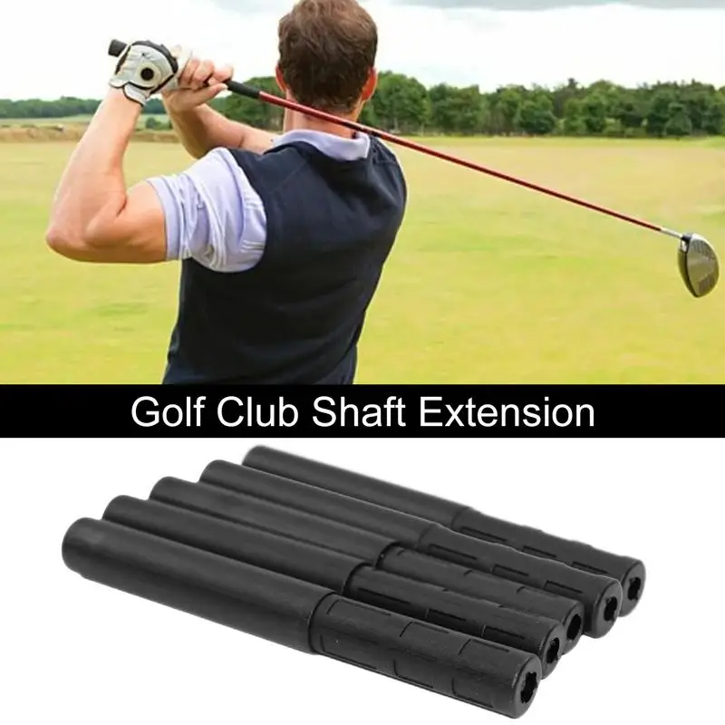 Golf Club Extension Rod 5pcs Golf Iron Putter Shaft Extender Club Extender Golf Club Extension For Golf Lovers Golfers Golf