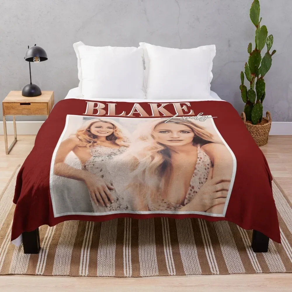 

Blake Lively Classic Throw Blanket Stuffeds Decorative Throw Blankets