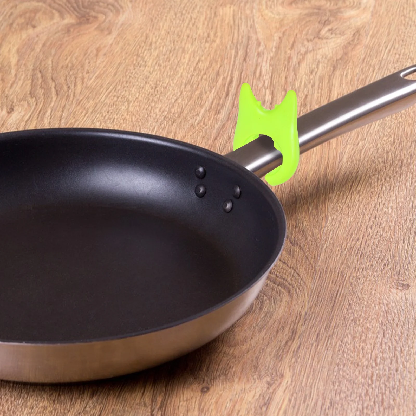 10Pcs Pot Spatula Holder Kitchen Utensil Organizer Clip Edge Mount Non-Slip Heat Resistant Cooking Tool Rack for Pans