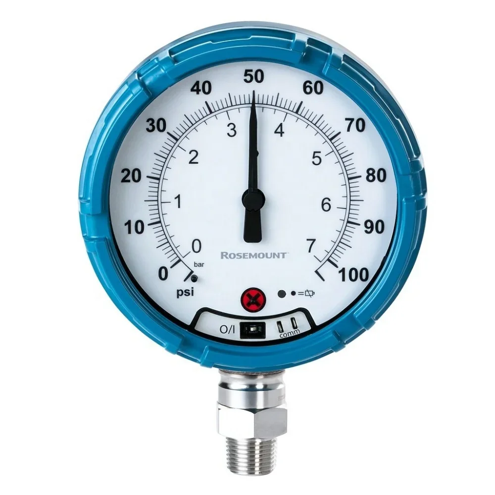 Brand New Rose-mount Wireless Pressure Gauge WPG45XI5G11A000100 Measurement Range Up to 4000 psi Gage/10000 psi Absolute