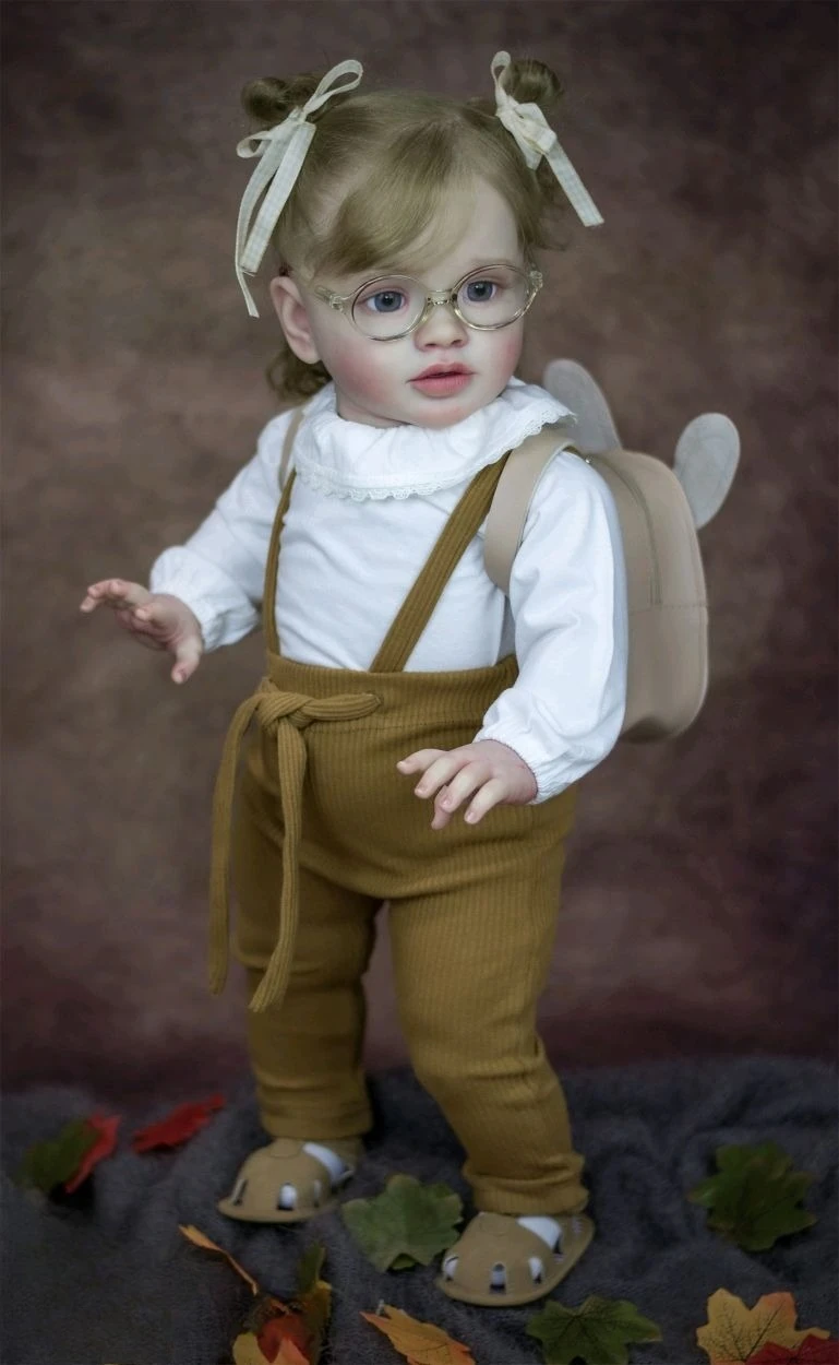 Unvollendete Reborn-Kits Pippa Realistische unbemalte Puppenteile