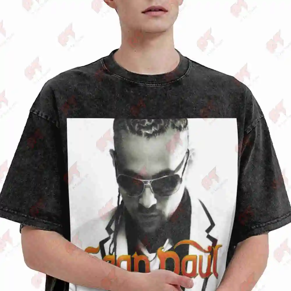 Sean Paul Imperial Blaze 2009 Vintage Washed Tee Pure Cotton T-Shirt